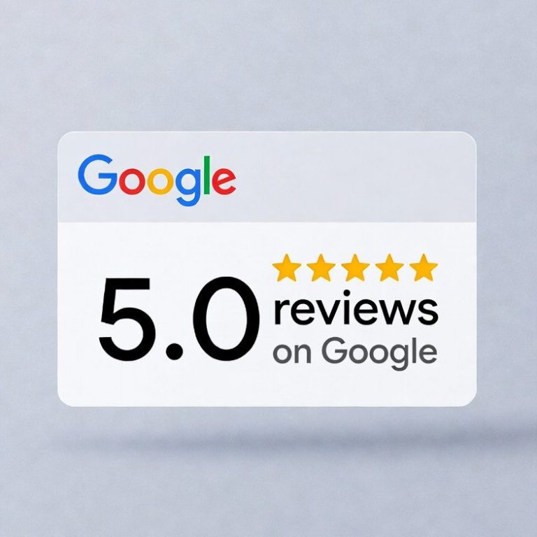google-review-mobile-phlebotomist Google reviews badge displaying a rating of 5.0 stars.